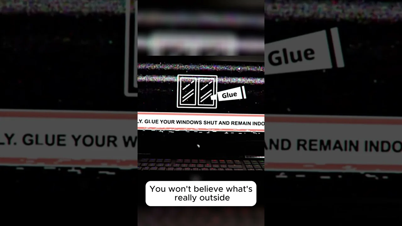 A frame from POV Horror: Do Not Look Outside Tonight